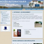 Création du site internet de Accès Automatiques, Brest