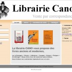 Création du site internet de la Librairie CANO, Brest